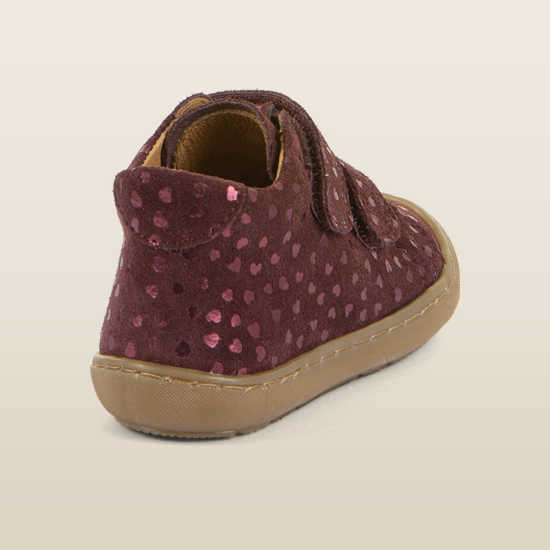 Froddo Ollie S, Bordeaux Dots, back view