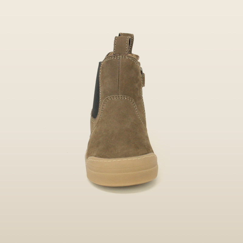 Brown winter Janne boot viewed from the front